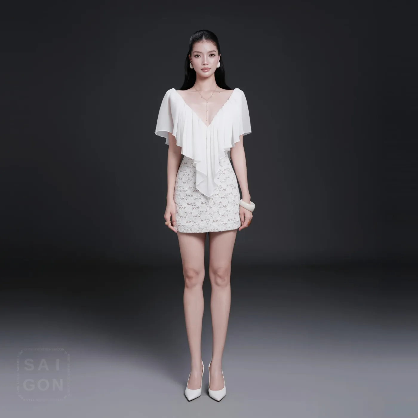 TAVIAN Mini Dress