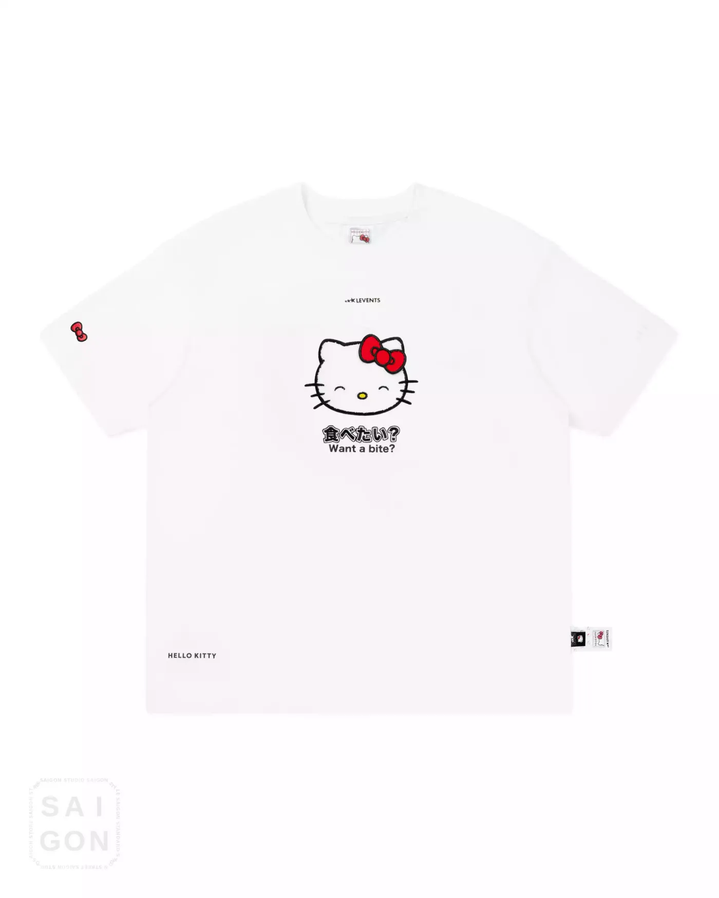 Levents® x Hello Kitty | Joy Icon Heavyweight Oversized Tee